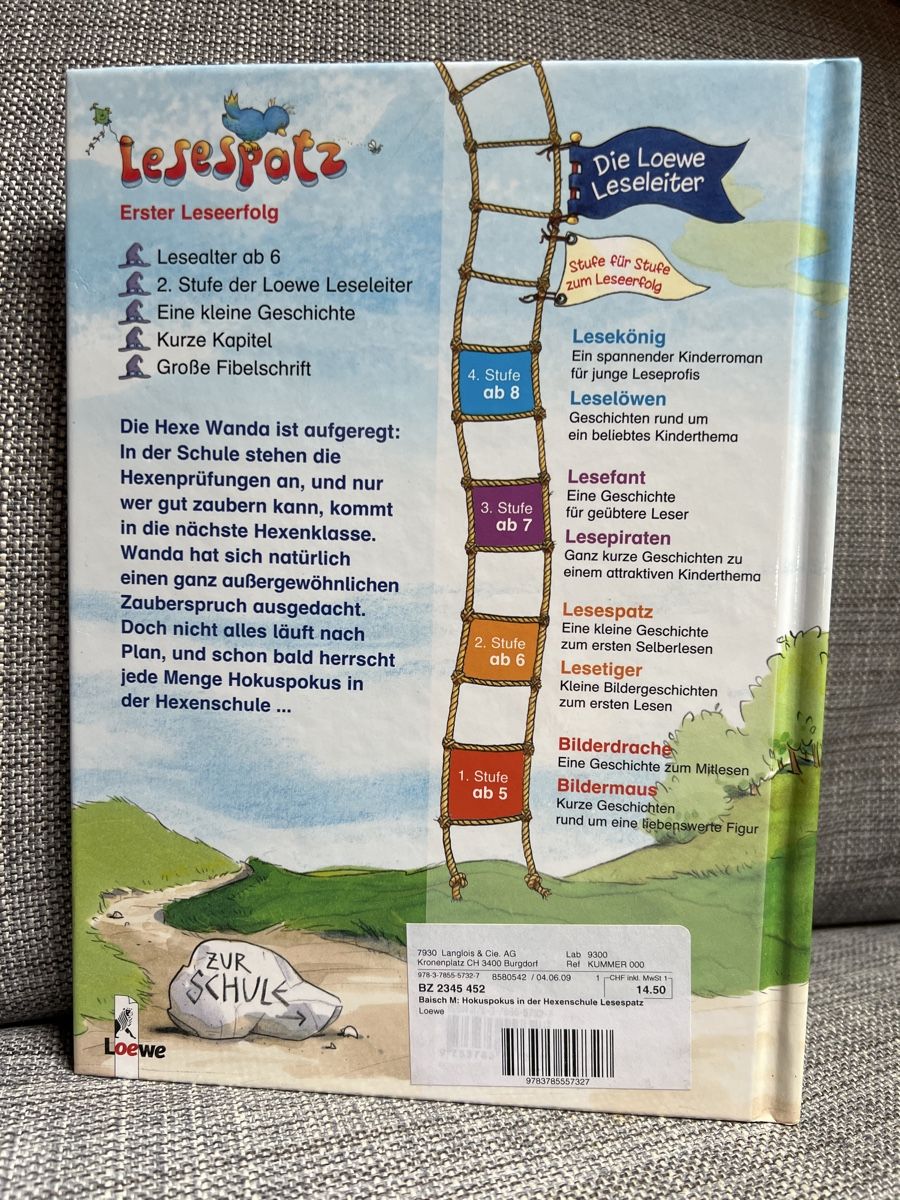 Bücher: Erste Lesestufe / Hokuspokus in der Hexenschule – Neu (gemäss Beschreibung) aus Kirchberg BE von Bergdorf16 1