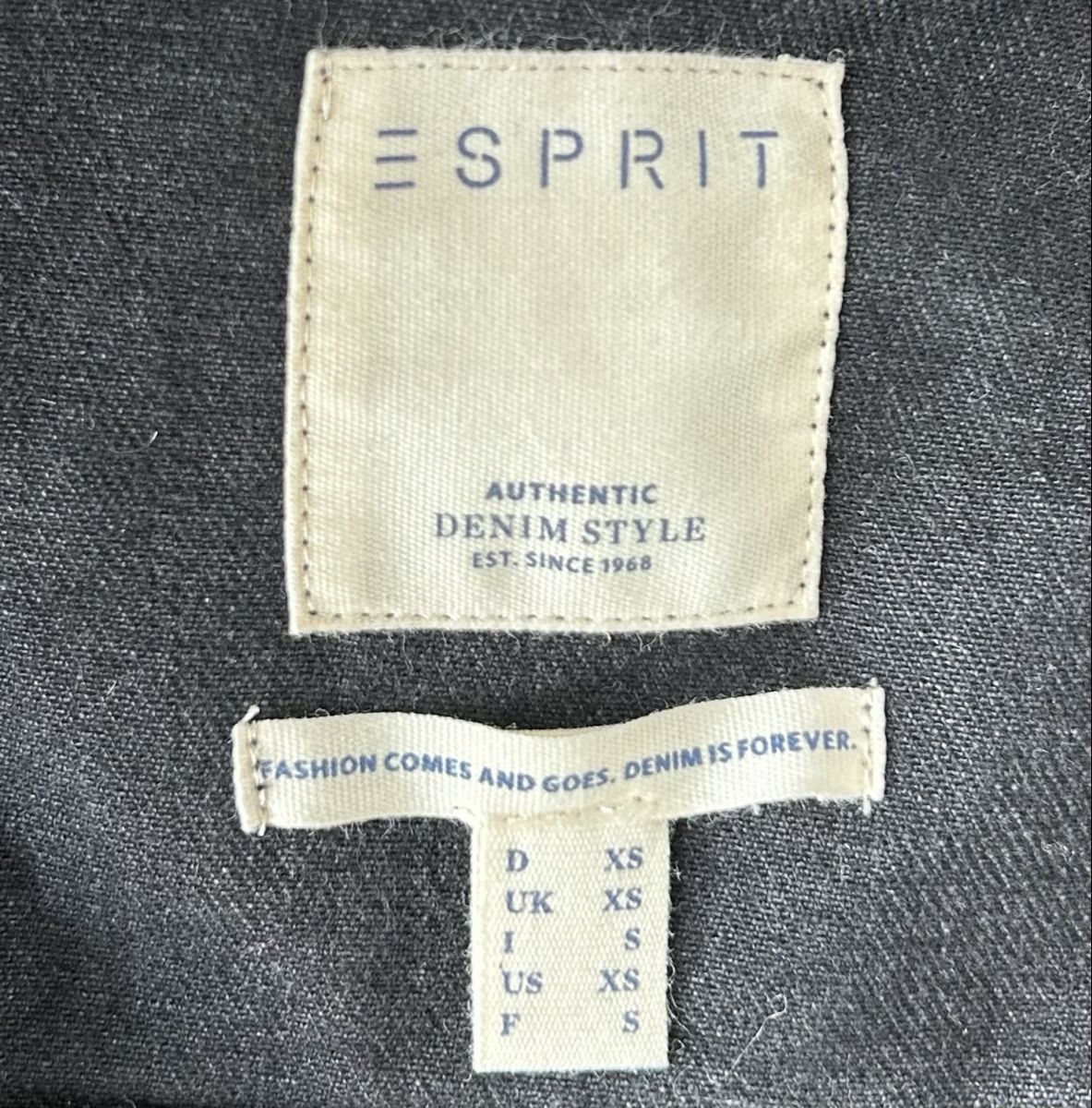Esprit Giacche: Black Stylish Esprit Denim Jacket – Usato da brent venduto da fukusapes 3