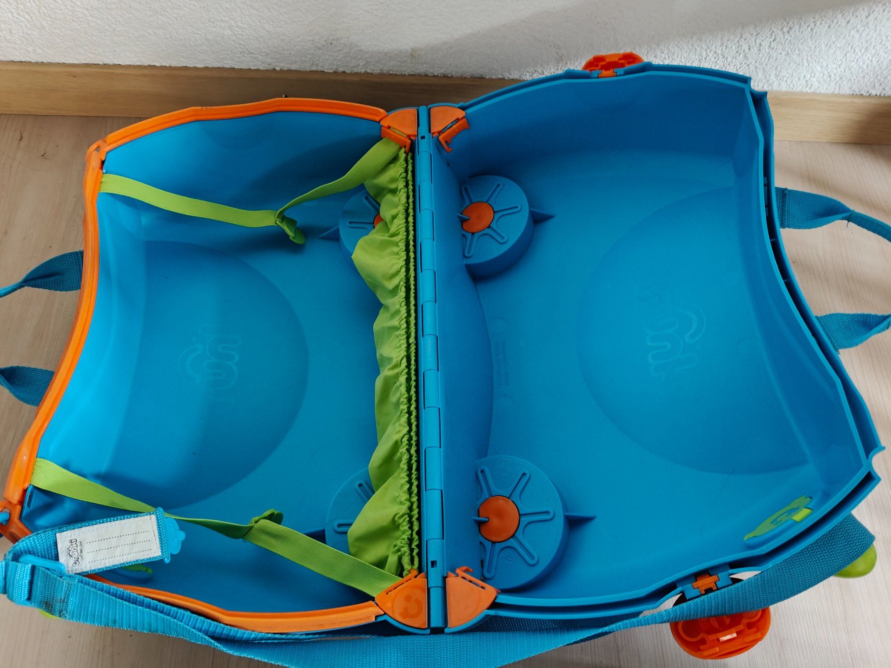 Trunki Valises de voyage: Trunki Kinderkoffer blau – D'occasion à Biglen par oinkioink88 4