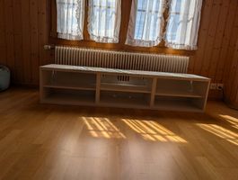 TV-Möbel weiss lang 180 cm guter Zustand
