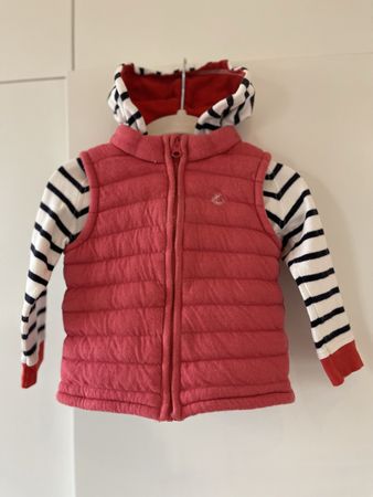 Petit Bateau Set 12 Monate Weste und Oberteil