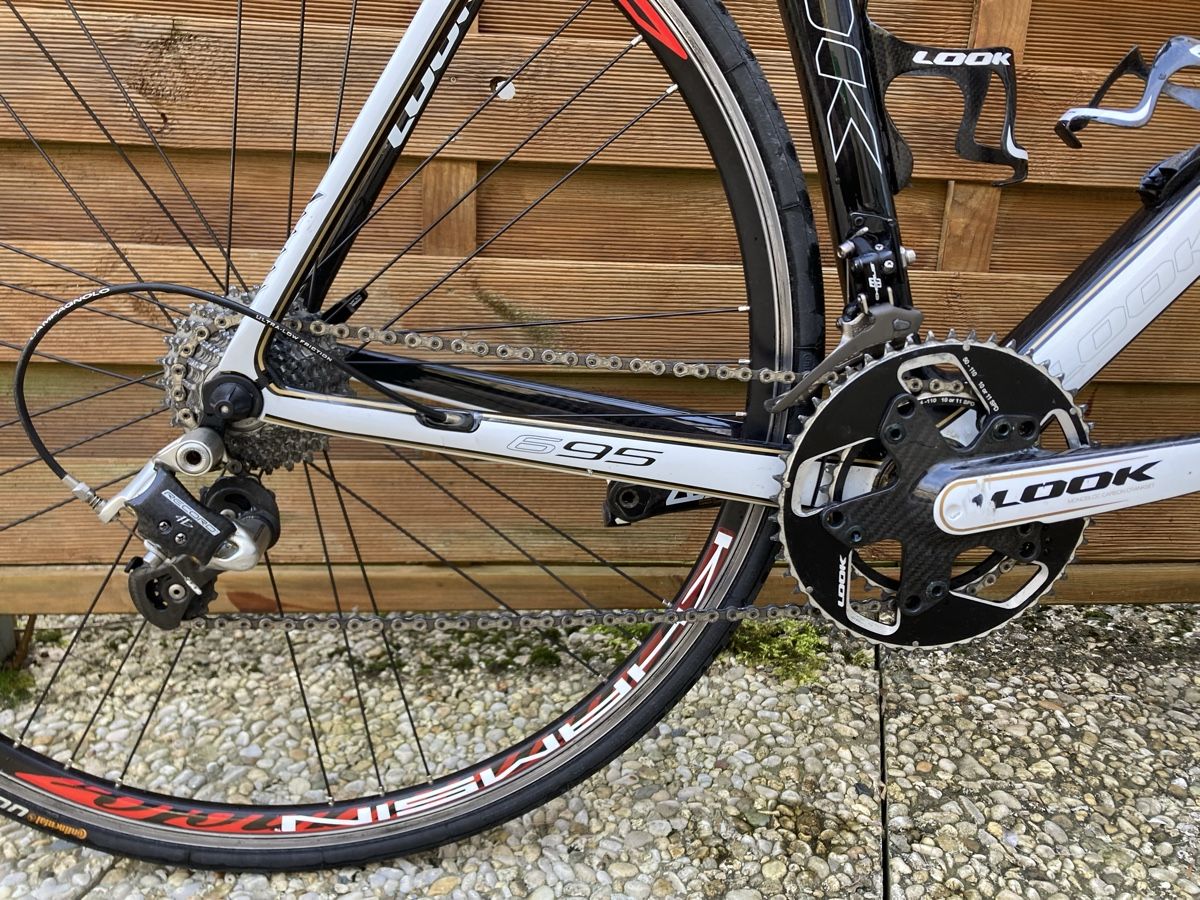 Look Biciclette: Magnifique Look 695 Super Light Carbone – Usato da Monthey venduto da lio_bp6j 4