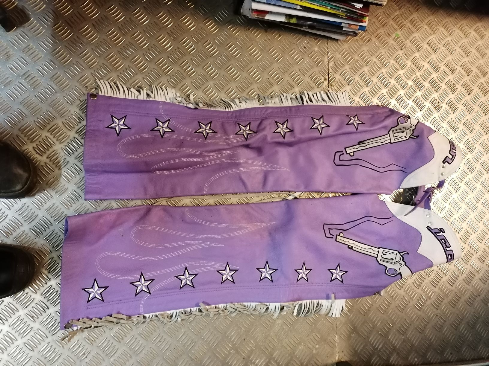 Hosen: Icon Damen Lederchaps – Neu (gemäss Beschreibung) aus Oetwil am See von Avenger07 3