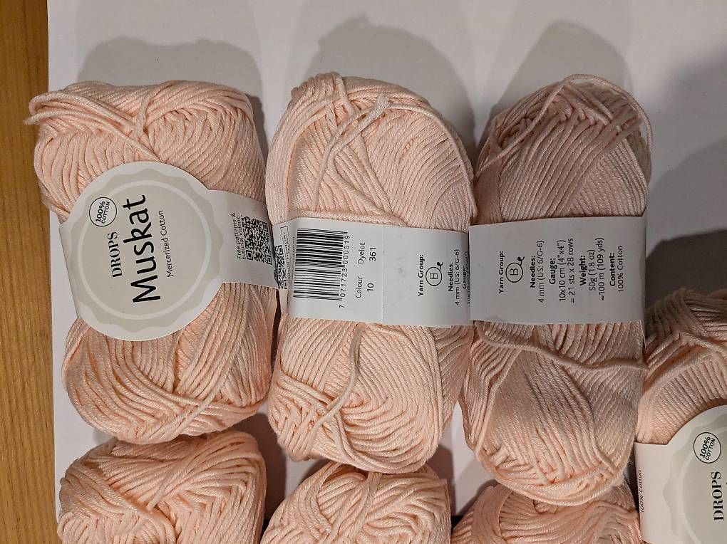 Lana: Drops Muskat 7 Knäuel in lachs – Nuovo e nell'imballaggio originale da Zürich venduto da MaKa_cxxc 1