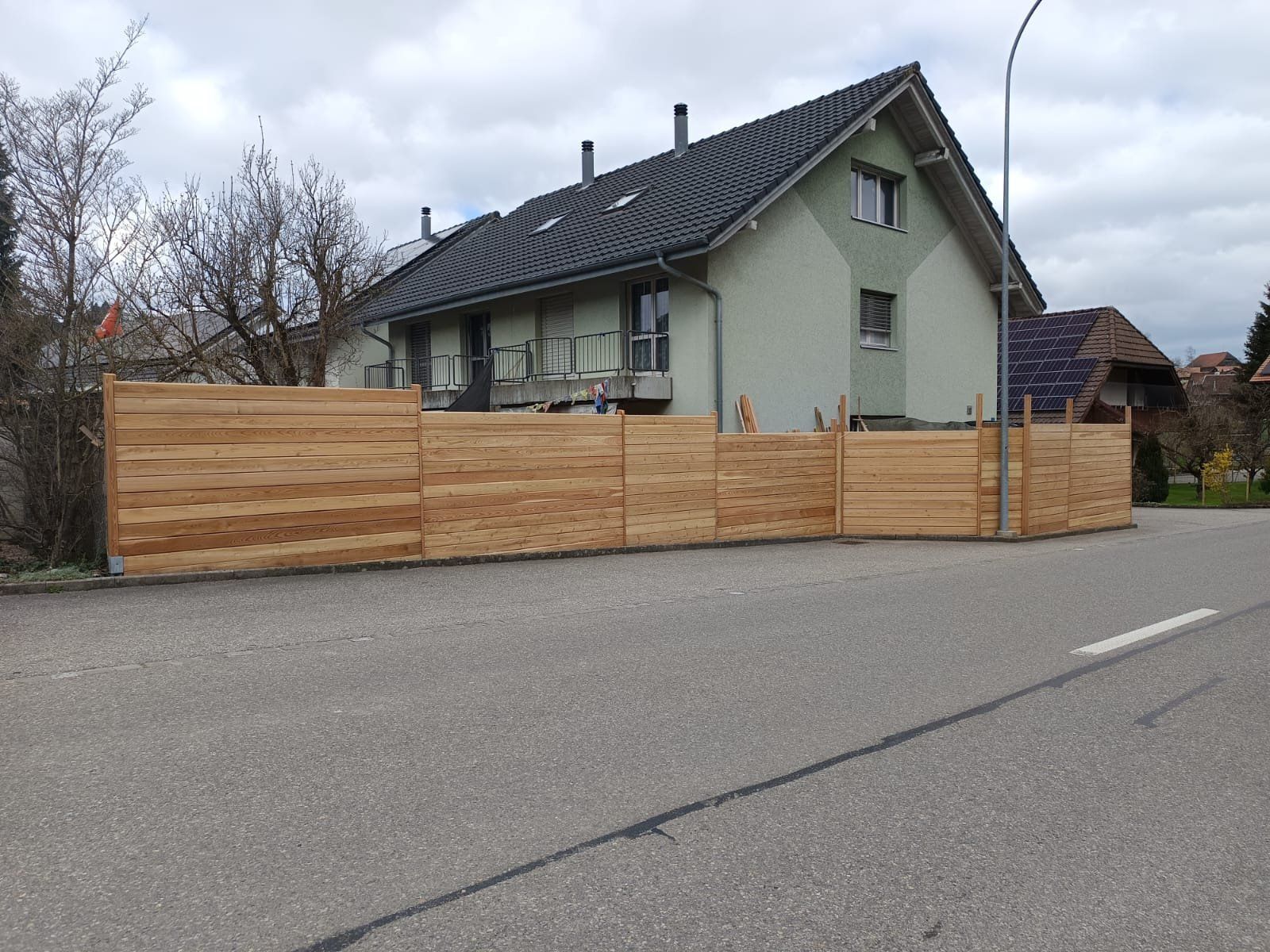 Articoli in legno: Sichtschutz Lärche Rhombus Schalung – Nuovo (secondo la descrizione) da Basel venduto da esw_ntj7 9