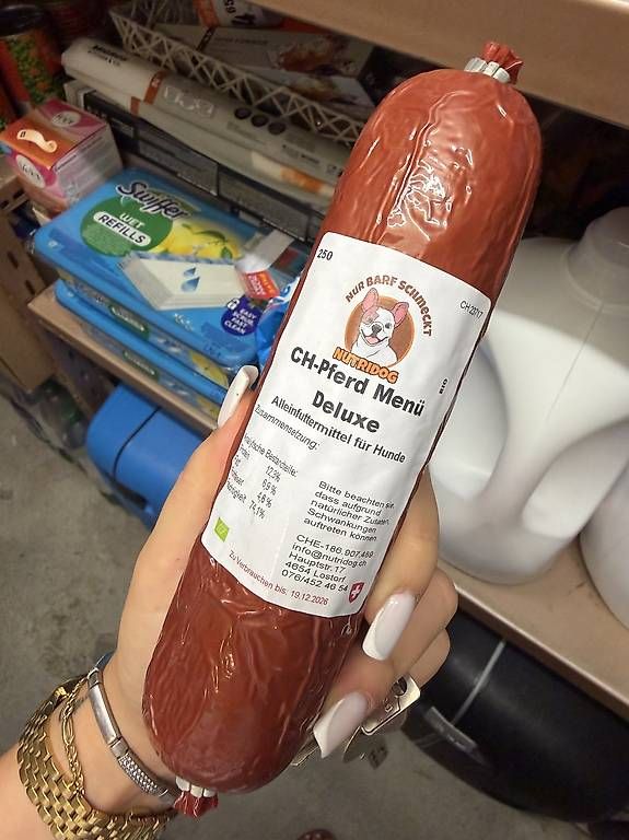 Mangimi: Pferd BARF Wurst Nutridog – Usato da Weiningen ZH venduto da Giada_deg