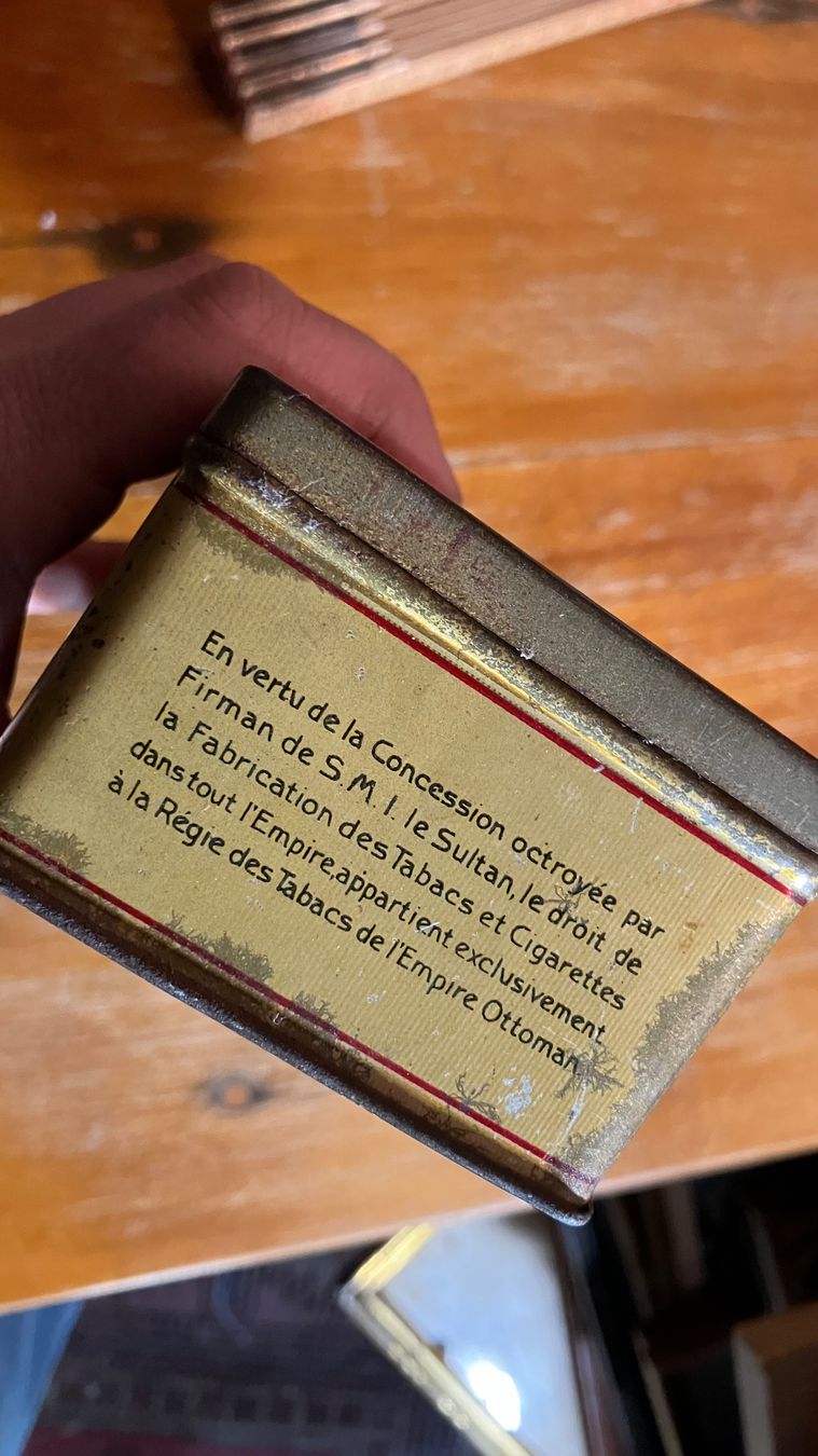 Barattoli: Boite ancienne Cigarette Tabac REGIE Blechdose Tabak – Usato da St-Cierges venduto da LeRegain 5