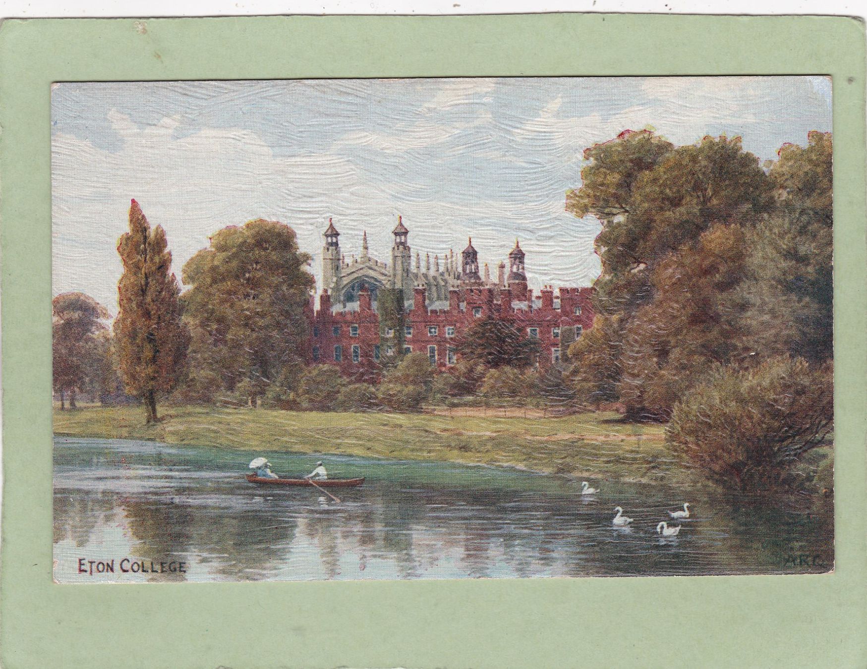 Cartoline postali: England Eton College – Usato da Herisau venduto da Lisegrat2008
