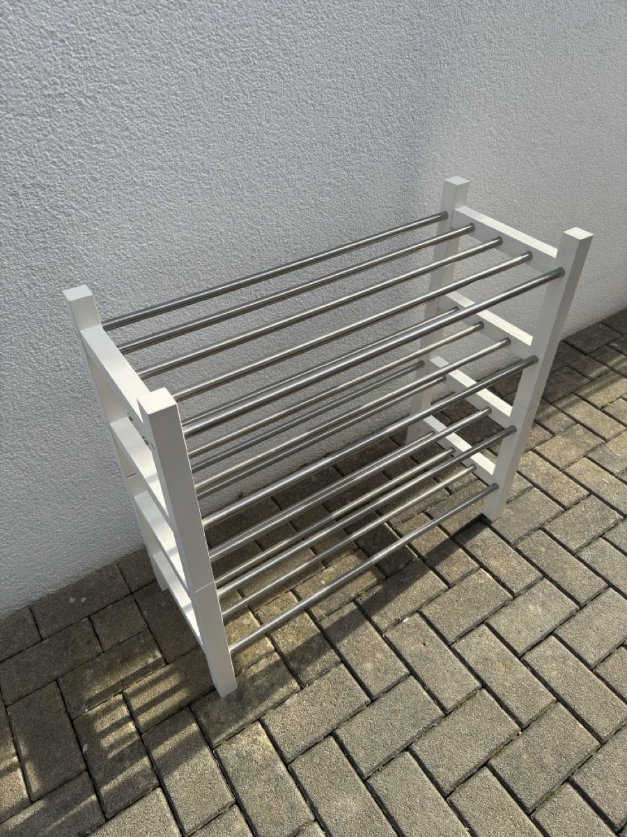 Guardaroba: 2 weisse Schuhregale – Usato da Sarmenstorf venduto da Nathaliie_21