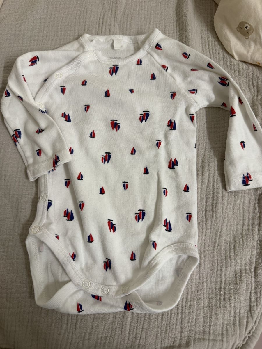 Petit Bateau Sous-vêtements: Body langarm Petit Bateau – Neuf (Voir description) à Altendorf par Carcoura