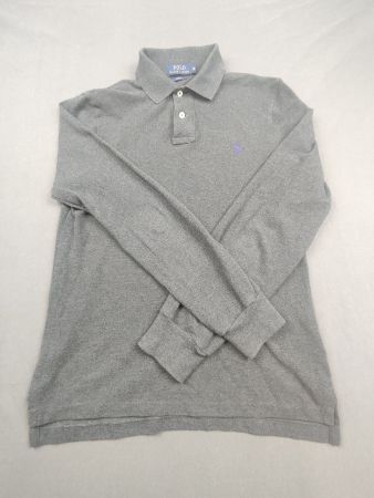 Ralph Lauren | polo sweet gris logo brodé | taille M homme