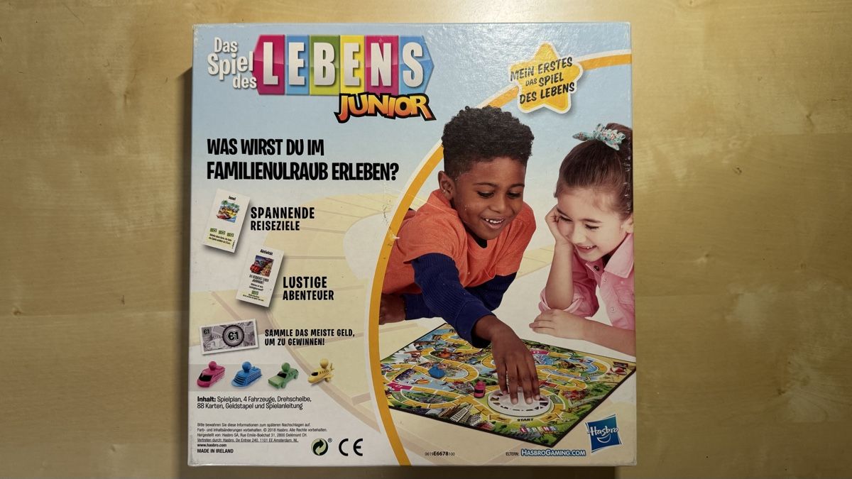 Hasbro Giochi: Das Spiel des Lebens Junior – Usato da Galgenen venduto da PhilM. 3