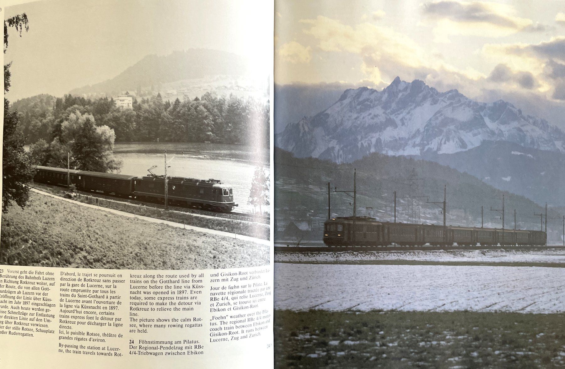 Livres: Die Gottardbahn - Le train du Gotthard – D'occasion à Savagnier par Ne2065 4