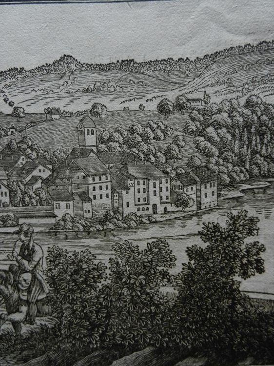 Gravures: Baden Holzschnitt selten – D'occasion à Risch par Rischli15 6