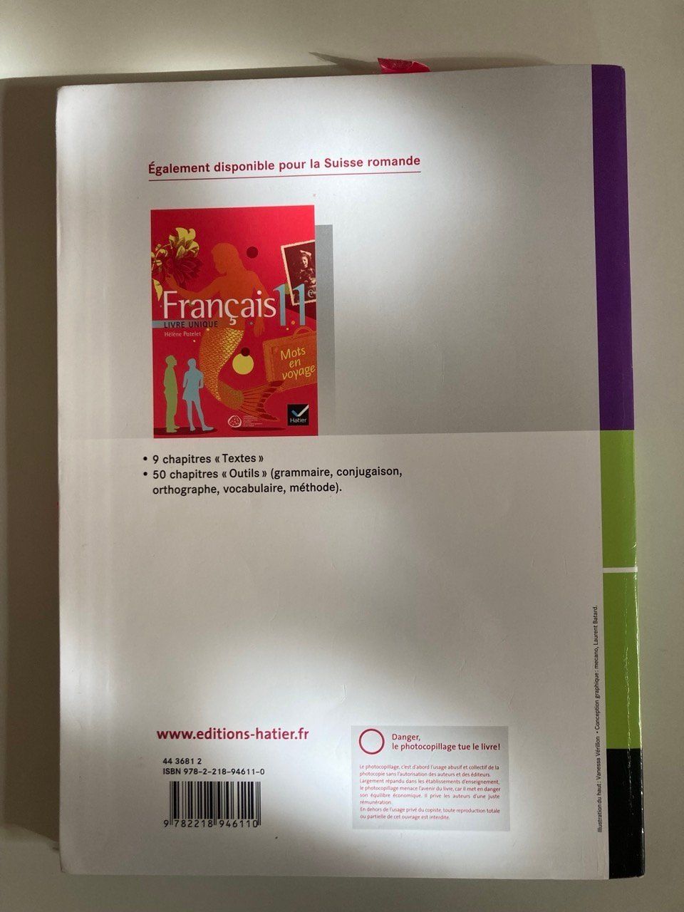 Bücher: L'atelier du langage 11e – Gebraucht aus La Tour-de-Peilz von vve_nm8c 1