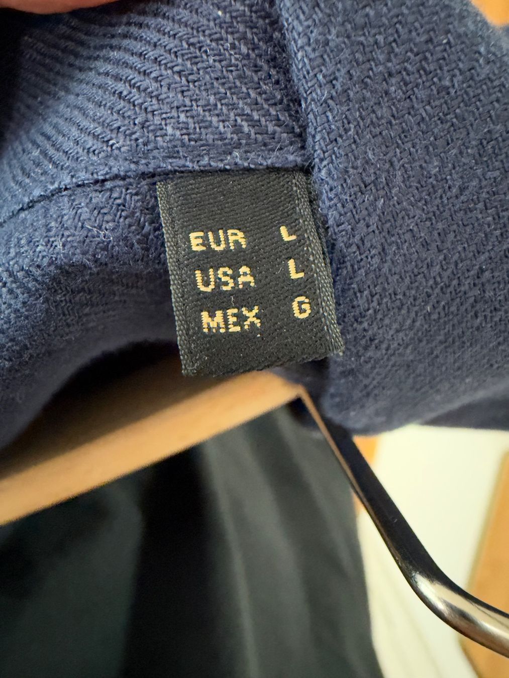 Massimo Dutti Hemden: Linen Overshirt Massimo Dutti Navy – Gebraucht aus Zürich von n2036s 3