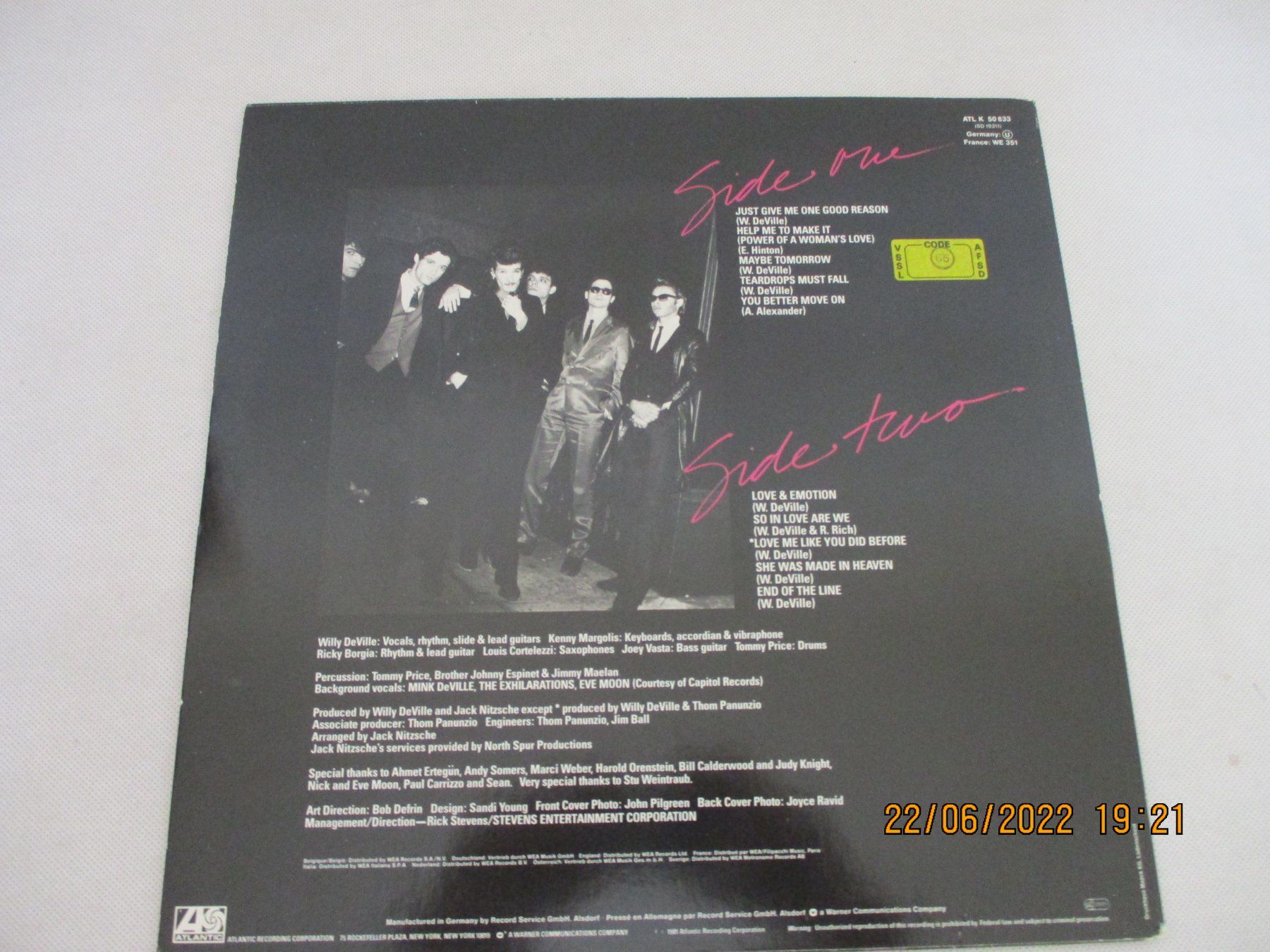 Schallplatten: Mink DeVille – Coup De Grâce – Gebraucht aus Liestal von Disc-Point 1