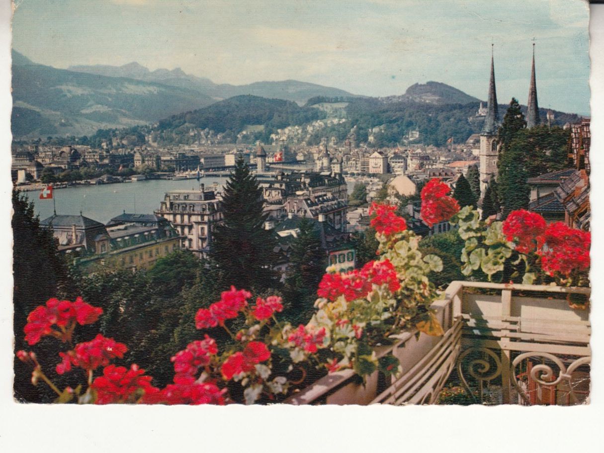 Cartoline postali: Luzern 1963 – Usato da Bürglen TG venduto da StampGraf