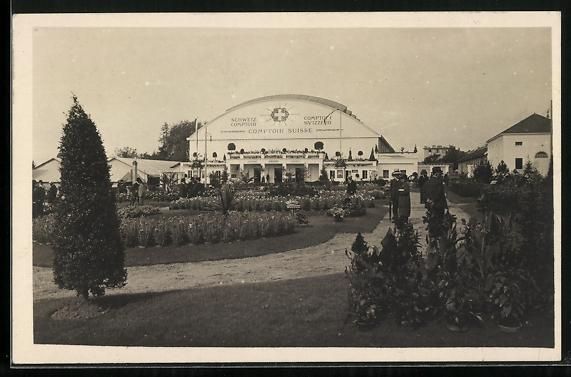 Cartoline postali: AK Lausanne, Schweizer Comptoir, 1921 – Usato da Berlin venduto da bartko-reher