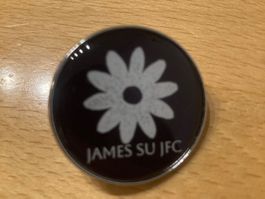 James - Pin Anstecker Punk Metal Rock Band