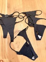 Damen String schwarz 5 Pack gute Zustand