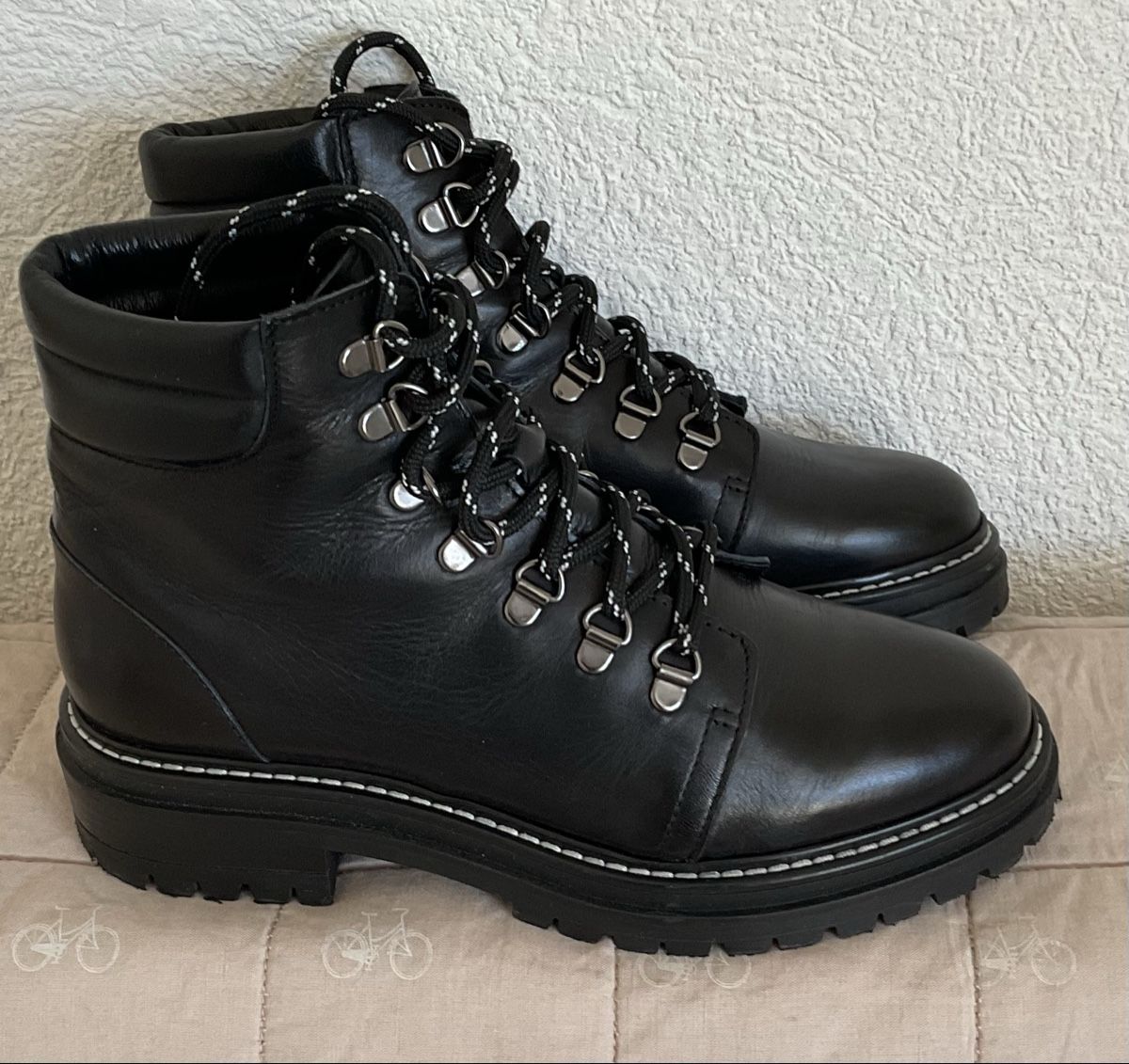 Herrenschuhe: Bottines WHISTLES en cuir noir - pointure 38 – Neu (gemäss Beschreibung) aus Corseaux von Mililaforet75