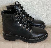 Bottines WHISTLES en cuir noir - pointure 38