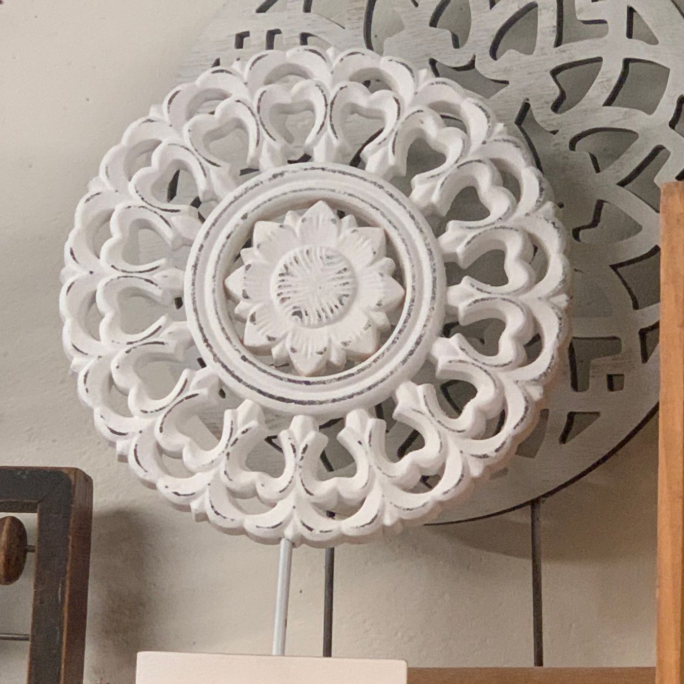 Tutte le decorazioni: Mandala Boho Deko Steller weiss – Usato da St. Gallen venduto da Miousch 2