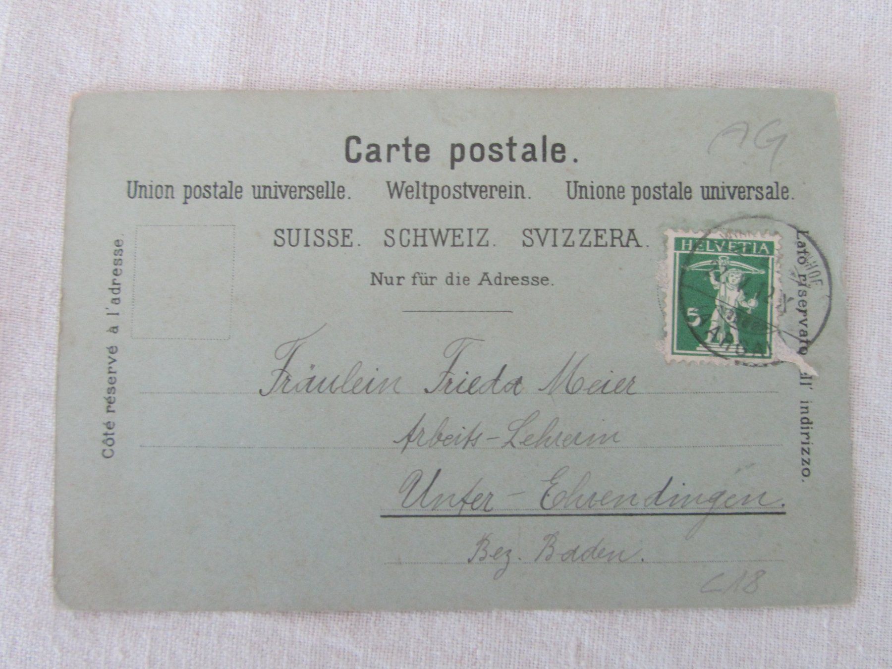 Cartoline postali: Gruss aus Wohlen – Usato da Seengen venduto da mikelele 1