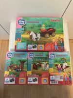 4 Bibi & Tina Playtive Klemmbausteine Sets: Kutsche etc.