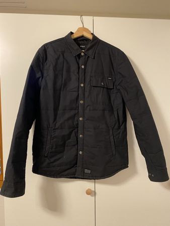 HUF Steppjacke schwarz Grösse L guter Zustand