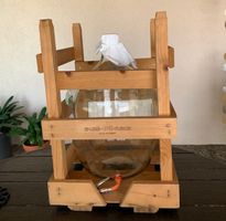 Mostflasche 25Lt. in Holzgestell