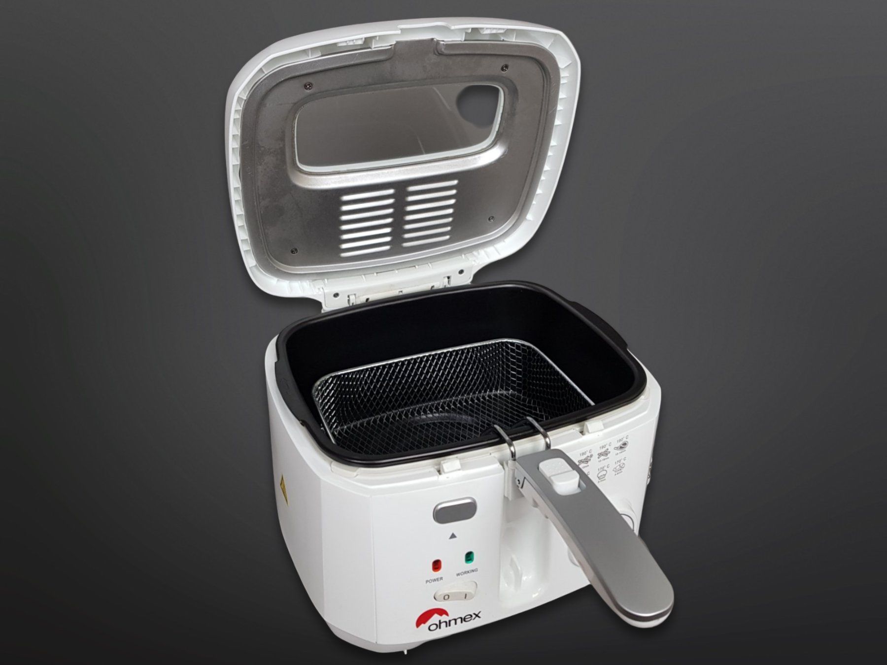 Ohmex Küchengeräte: OHMEX Fritteuse 2.5 Liter weiss – Gebraucht aus Suhr von Restwert_Suhr 3