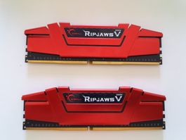G.Skill RIPJAWS V RAM 16GB (2x8GB) DDR4 Red