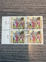 Helvetia Briefmarke Pro Patria 1989 Viererblock Rarität!