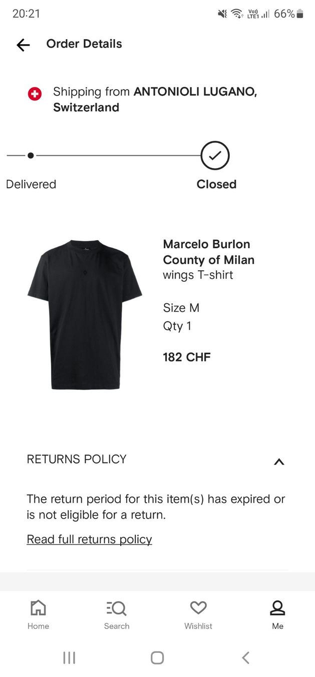 Marcelo burlon T-shirt: Marcelo Burlon  wings T-shirt – Nuovo (secondo la descrizione) da Grenchen venduto da Lucifero17 2