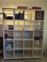 Regal / Büchergestell weiss