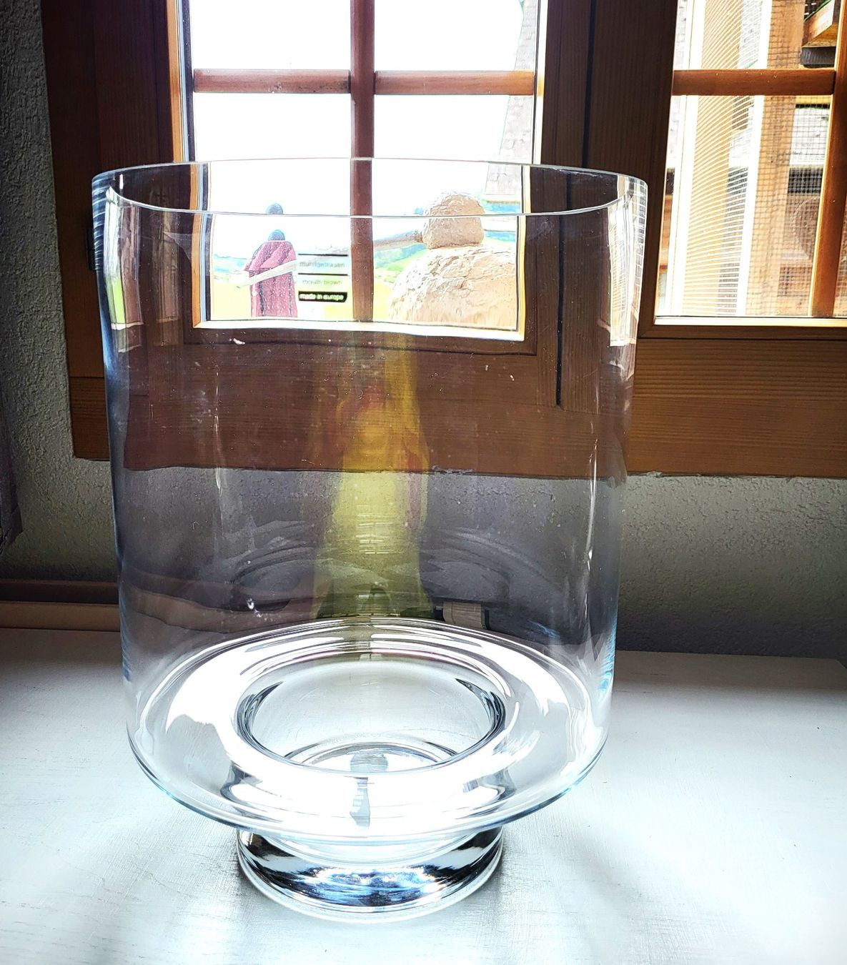 Gläser: Exklusive Schale oder für grosse Kerze, mundgeblasen – Neu (gemäss Beschreibung) aus Schafhausen im Emmental von Herzrose 3