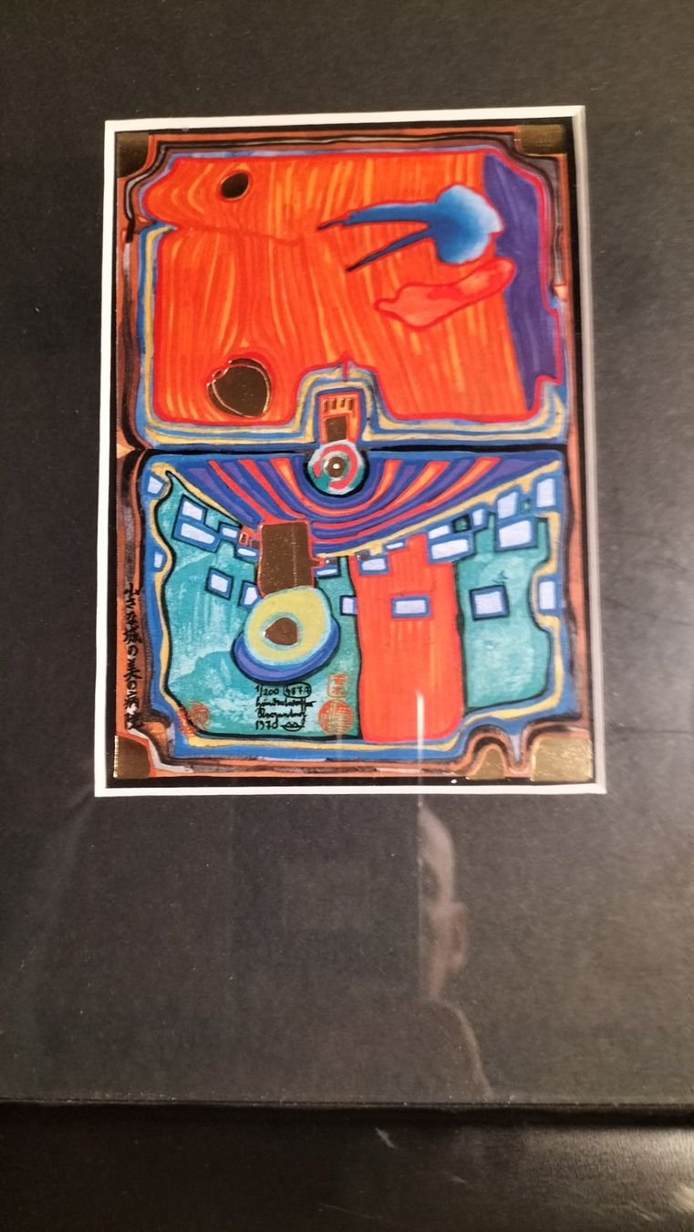 Poster & Bilder: 3 Bilder von Hundertwasser – Gebraucht aus Frauenfeld von bor_rsj8 5