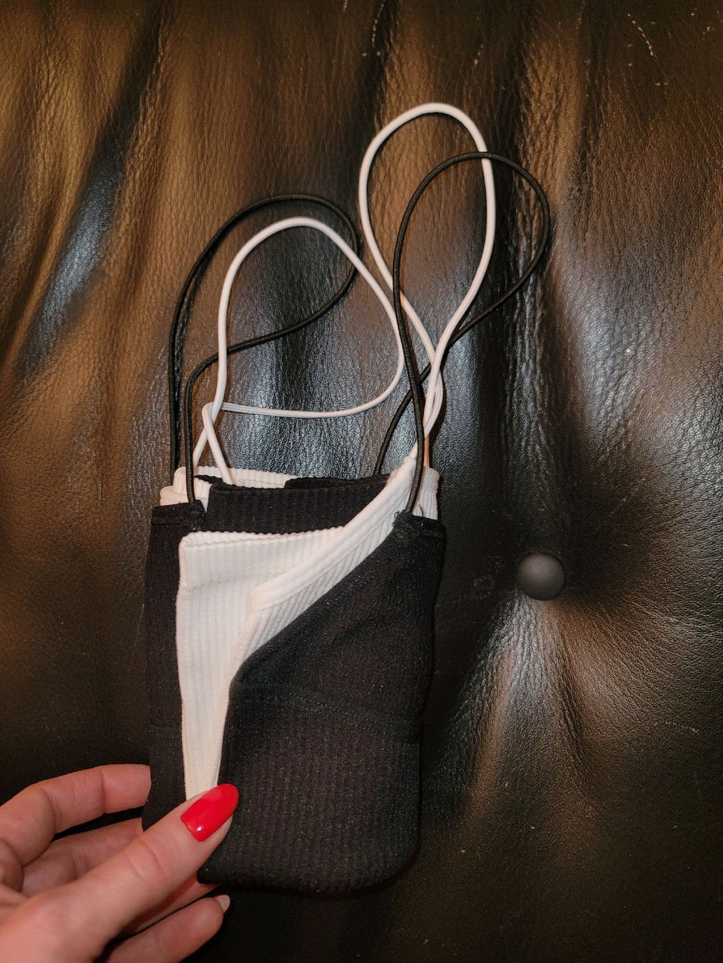 Biancheria intima: Zara Top XS/S, Haute Basic, Schwarz/Weiss, Spaghetti Top's – Usato da Zollikerberg venduto da Nice_Name 3