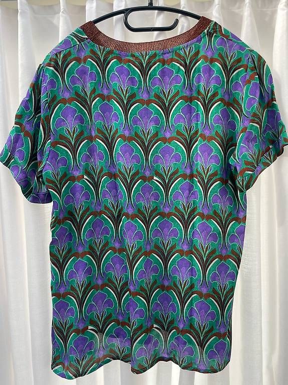 Top: Exklusives Naba Camicie Top - Gr. M – Usato da Zürich venduto da Waikiki57 2