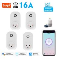 Tuya Smart Steckdose Israelischen Stecker 16A Power Monitor