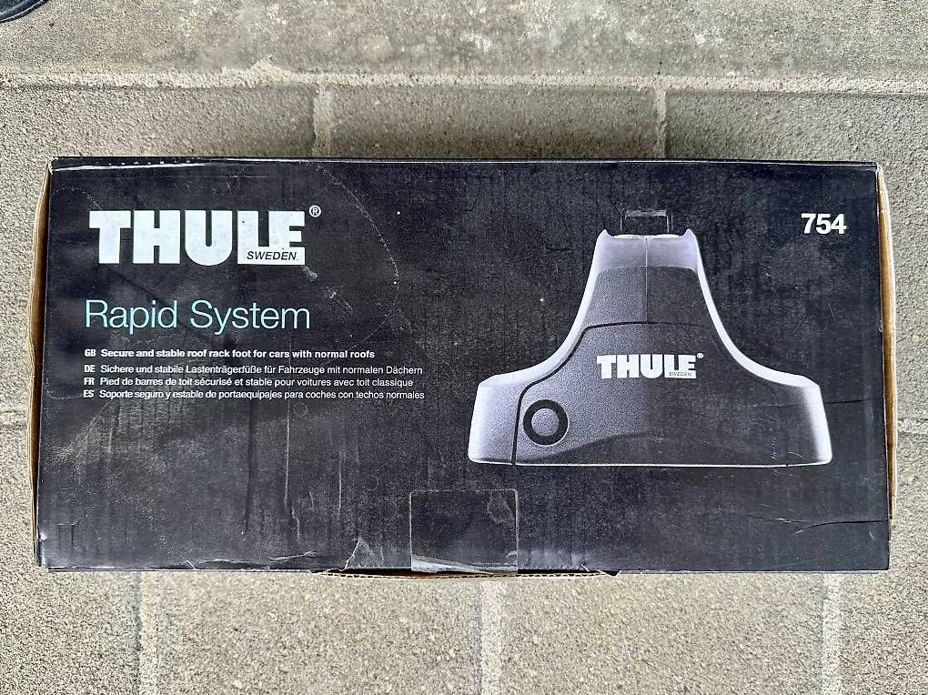 Thule Dachträger: Thule Grundträger 754 Rapid System (Kit Seat Leon II) – Gebraucht aus Tägerwilen von lar_2mwm