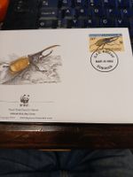 Dominique: Premier jour WWF 1994, coléoptère Hercule.