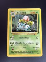 Pokémon Karte Bisaknosp 30/102 Basis Set