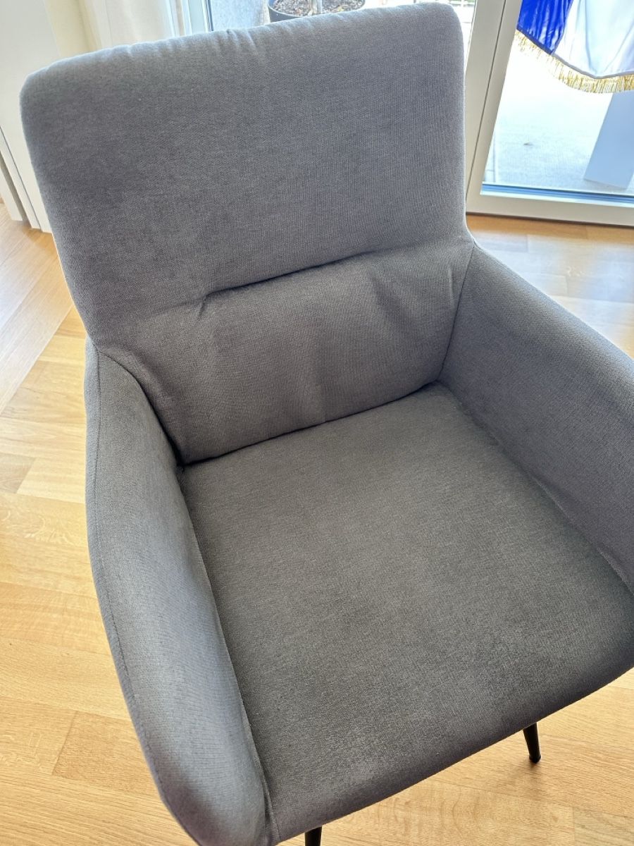 Tessuti: Sessel Stoff grau guter Zustand – Usato da Wädenswil venduto da mar_8jg5