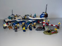 Lego City Polizeisammlung: 60045 Polizeiboot + 2x 4436 Auto