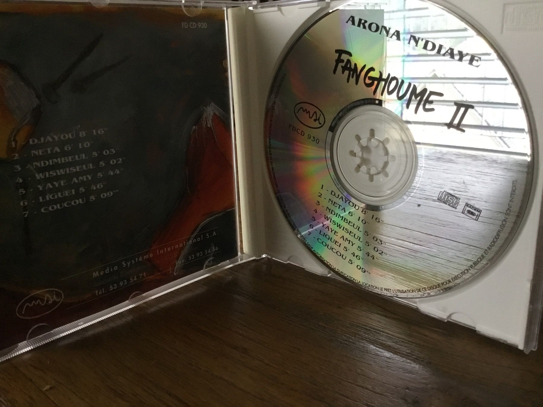 CD: Fanghoume ll – Usato da Thierachern venduto da sweden08 2