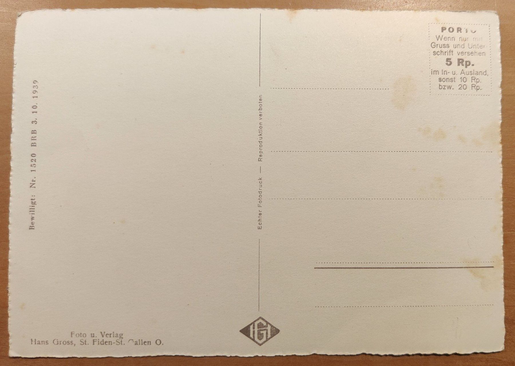 Ansichtskarten: AK grossformatig Mollis um 1950 – Gebraucht aus St. Erhard von Chaeferli6 1