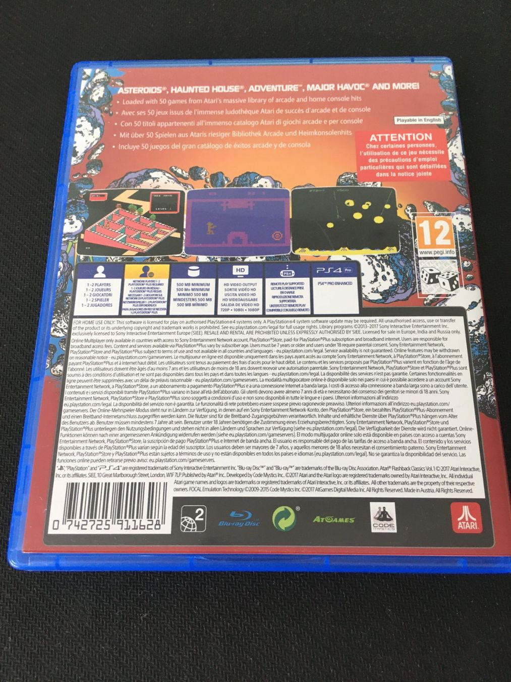 Sony Giochi: Atari Flashback Classics Vol.2 für Playstation 4 – Usato da St.Gallen venduto da sjosjo 1